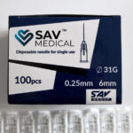 Disposable mesotherapy needle