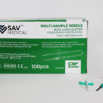 Игла для взятия крови с удлинителем